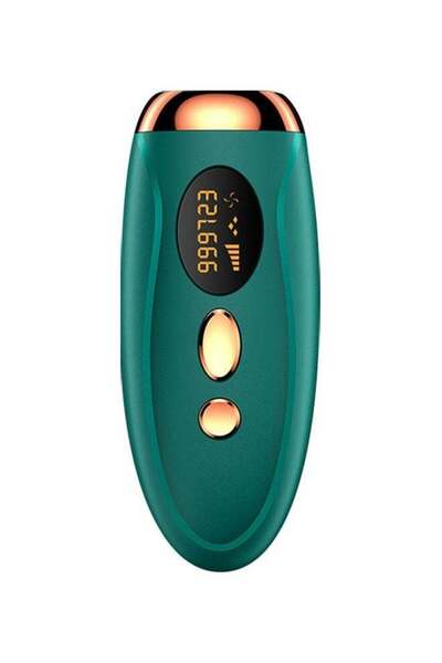 fun zone جهاز إزالة الشعر IPL عام، 999,999 ومضة، بدون ألم، للرجال والنساء (أخضر)