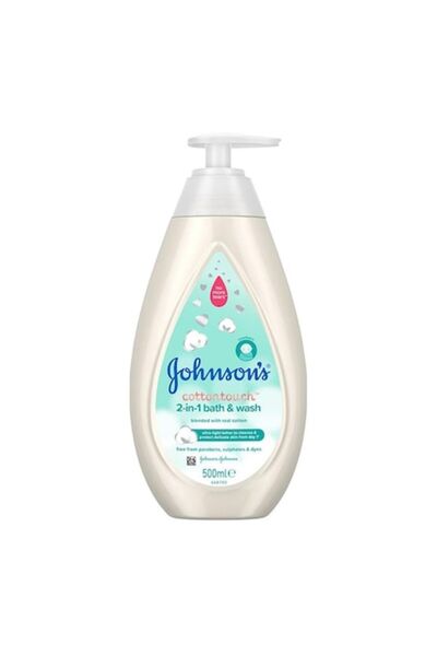 Johnson's Pack 3 x Baby 2-in-1 Cotton Touch Body Wash 500ml