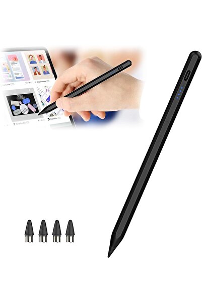 Generic MuSylonz Active Stylus – Magnetic 1.5mm Tip, USB-C Rechargeable for iPad/iPhone/Android