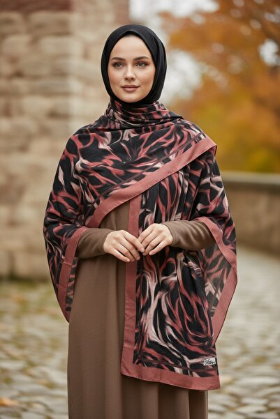 Onur شال - موديل جديد من شال الخيزران موسمي منتج مريح للاستخدام اليومي نمط عص...