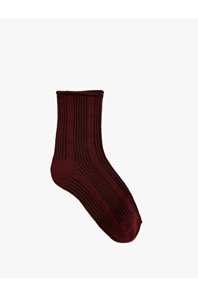 Koton Çizgili Soket Çorap