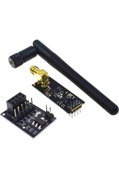 Reland Sun 3 مجموعات من وحدة NRF24L01+PA+LNA مع محول توصيل SMA 1100m ومنظم جه...