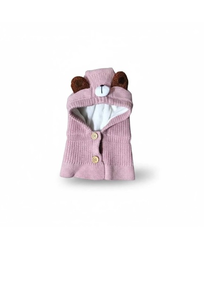 Kitti 0-2 Year Old Girls and Boys Figure-Printed Fleece-Lined Snow Mask Beanie