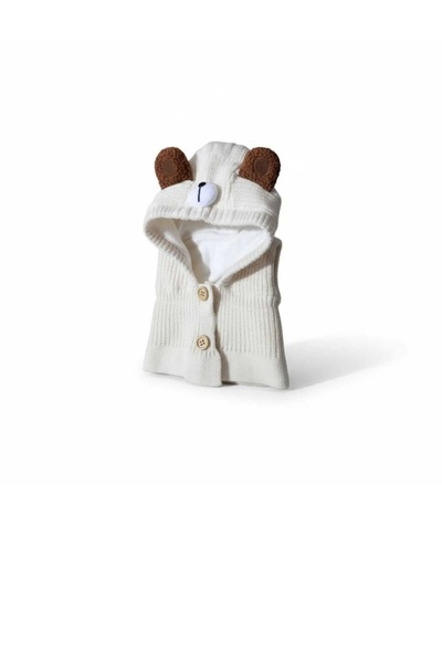 Kitti 0-2 Year Old Girls and Boys Figure-Printed Fleece-Lined Snow Mask Beanie