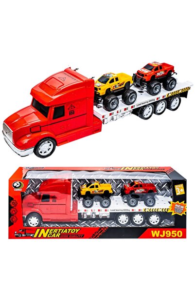 Robentoys Tow truck with friction + 2 cars