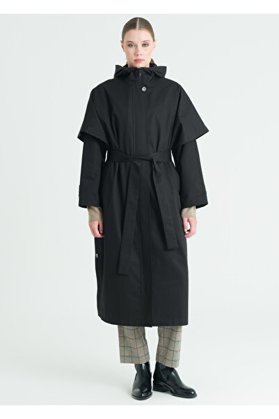 Armağan Reglan Kol Oversize Trençkot