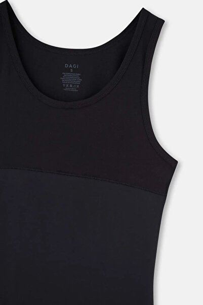 Dagi 7000 Erkek Korse Atlet-Siyah