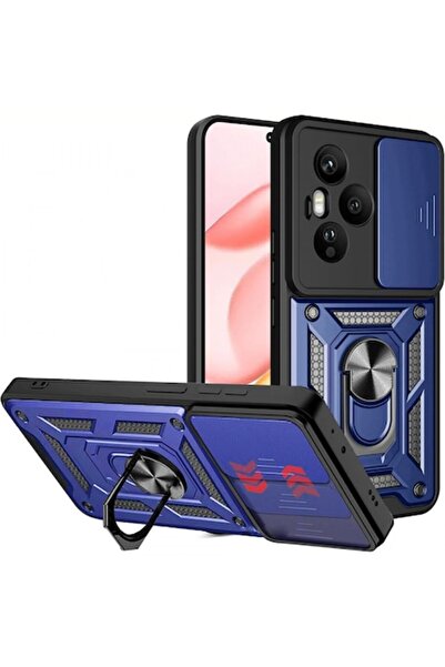 Stef's Cat Husă Honor 400 Pro, CamShield, albastră