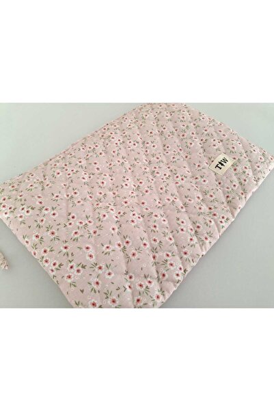 TALL WAY Crisp Pink Floral Laptop-Tablet Bag 10-11-12 Inch