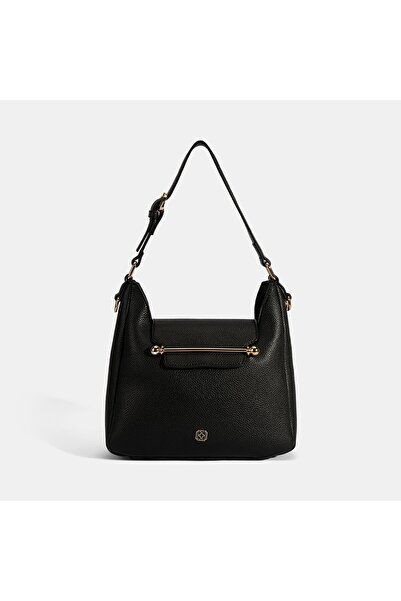 Desa Geantă de umăr neagră de damă