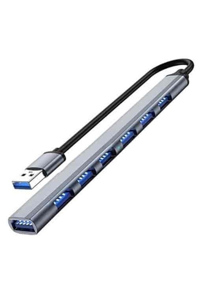 Skygo موزع يو إس بي معدني بـ 7 منافذ طراز ZR281 Ads 303/A