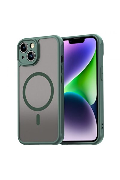 Techsuit Carcasă MagSafe pentru Apple iPhone 13, Verde
