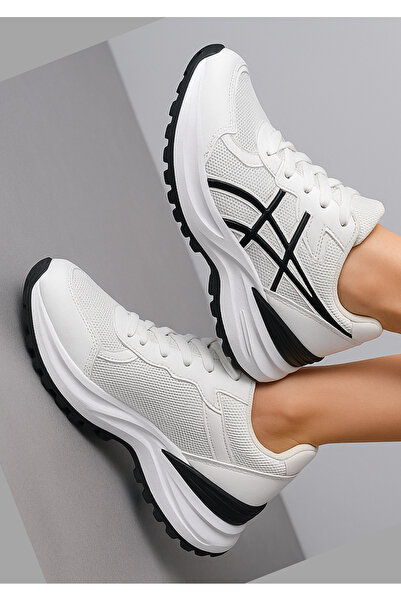 essentialneedsforall Unisex Chunky Sole Running Sneakers – Lightweight Mesh Trainers for Casual & Sports Wear