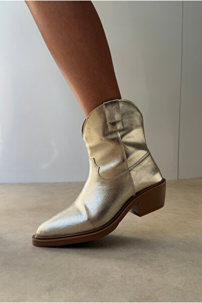 Mupa Shoes Kadın Bot GOLD RUGAN