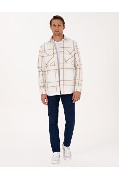 Pierre Cardin Mink Comfort Fit Long Sleeve Shirt 50312357-Vr052