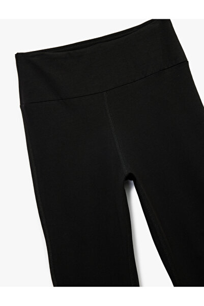 Koton Spanish Leg Slim Fit High Waist Sports Leggings