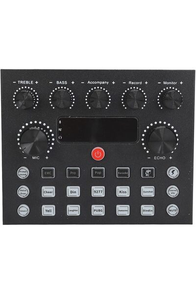 ASHATA واجهة صوت احترافية لبطاقة الصوت المباشر مع خلاط وتأثيرات بودكاست قابلة...