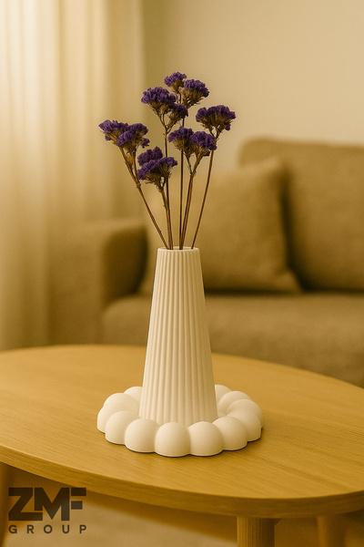 Cavelle Bubble Tepside İskandinav Vazo 20cm