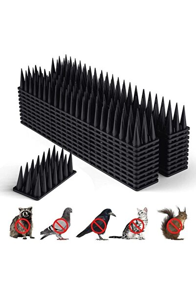 Arabest Bird Spikes, 20 Pack Bird Nails for Birds, Pigeons, Squirrels, Crows, Cats, Bird Defensive Nails for