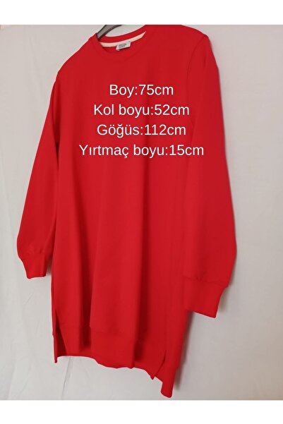 OceanGiyim Women's Comfortable Fit Viscose Crew Neck Hijab Tunic All Seasons