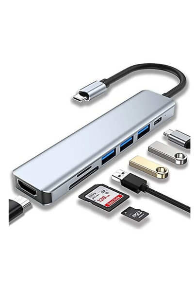 Skygo موصل ZR36 نوع-C بسبعة منافذ