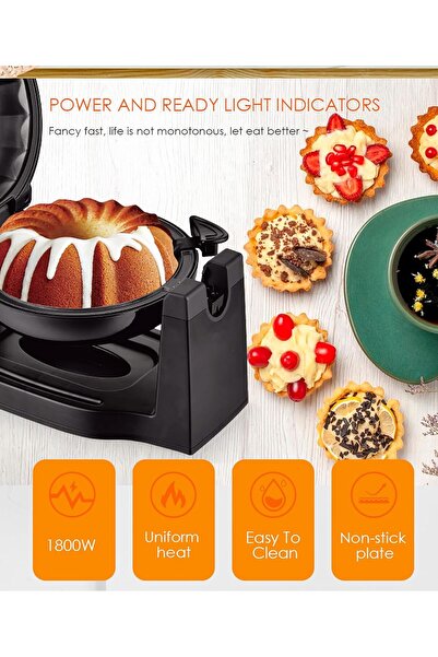 SHEWOW Household Cake Machine Multifunctional Flipping Bread Machine - STMKB