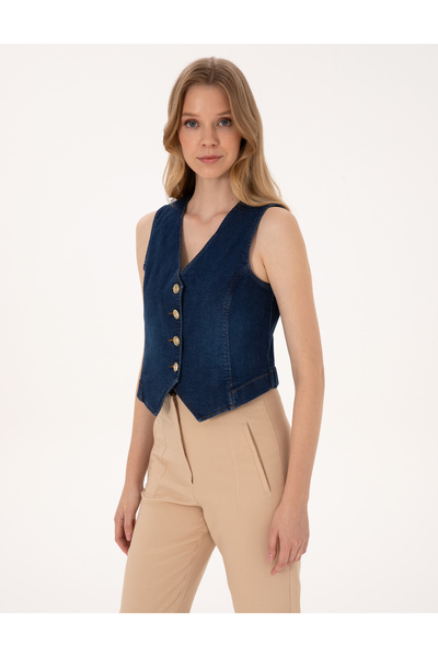 Pierre Cardin Cobalt Slim Fit Jean Jacket 50310552-Vr032