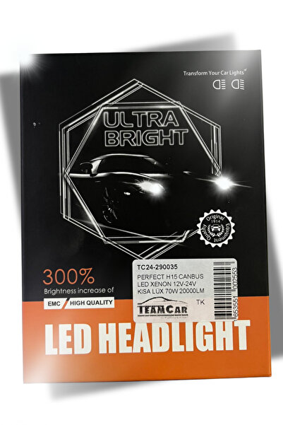 bestuning PERFECT H15 CANBUS LED XENON 12-24V KISA LUX 70W 20000 LÜMEN