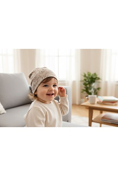 BATU GİYİM Children's Combed Cotton Beret
