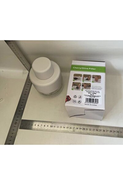 Flippy Flippy Cherry Pitter, Manual, 7 Holes, 13 x 9.2 cm, ABS, White