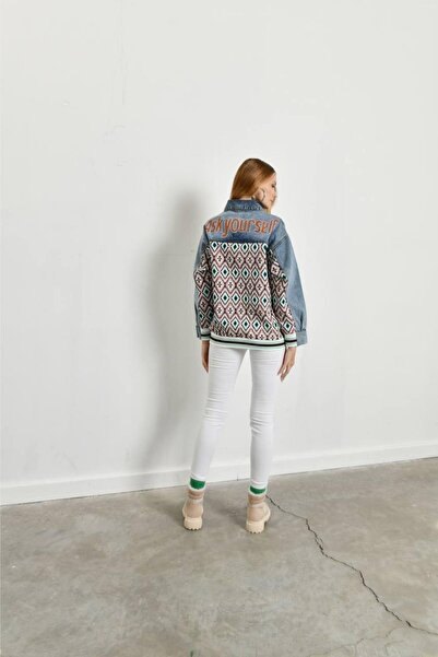 Rovebella Patchwork Kot Ceket