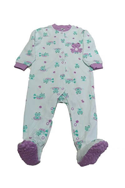 Pekkle Baby jumpsuit / one-piece pajamas with frogs Z06
