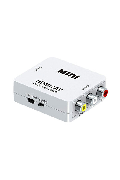 KEEPRO HDMI to RCA Çevirici hdmı den rca ya ses ve görüntü aktarma HDMI2AV