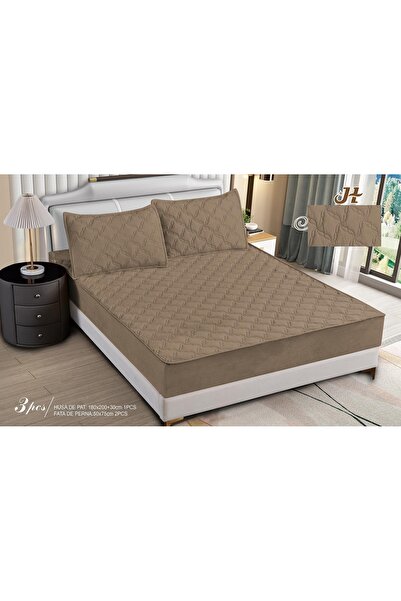 Casa de Vis Quilted pillowcase, topper type, plain, 160/200 cm, Online, TP8-10