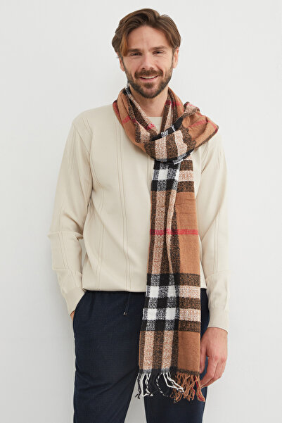 Fulla Moda Patterned Soft Textured Scarf