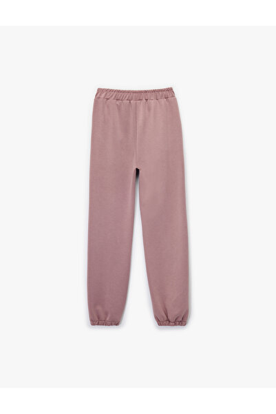 Koton Φούτερ Modal Basic Jogger με λεπτομέρεια με ραβδώσεις