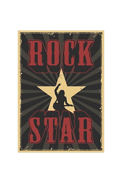 Persona Magnet de frigider, model Rock Star, 20x29 cm