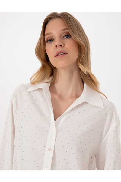 Pierre Cardin White Comfort Fit Long Sleeve Shirt 50313639-Vr013