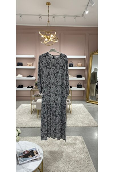 fariza tekstil Φόρεμα από βισκόζη τύπου τεσεττούρ