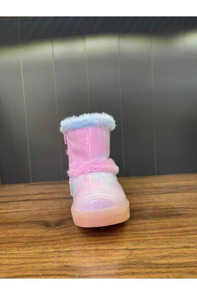 Vicco PELİ KIZ ÇOCUK FUŞYA IŞIKLI TÜYLÜ BOT