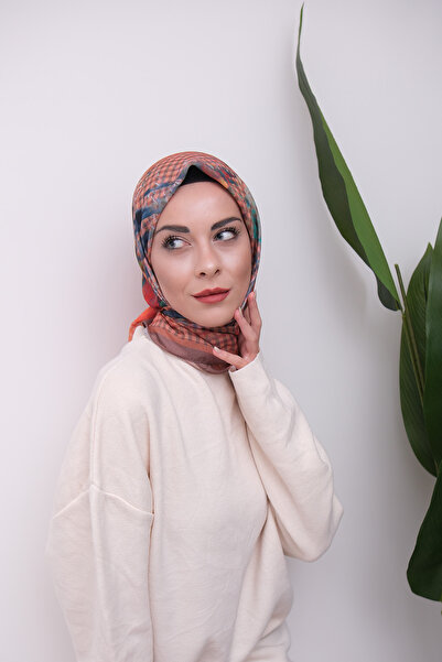 49eyşanipek وشاح ناعم رقمي بنمط مختلط ملون