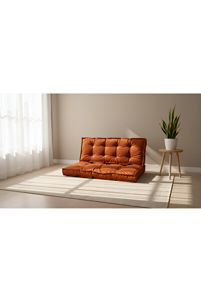 İmsev Karmen Sırtlıklı Palet Minderi Seti 2'li Yer Minderi Japon Yatağı Konfo...