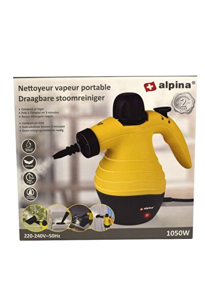 Alpina Steam Cleaner, 1050 W, 3.5 bar, 0.36 L boiler