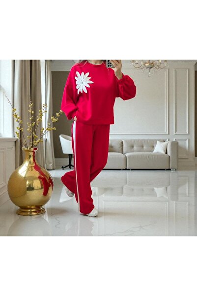 MAXORA SHOP Women's suit made of fine viscose with Printed