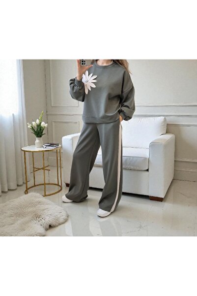 MAXORA SHOP Compleu damă din vâscoză fină cu imprimeu floral elegant