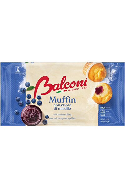 Balconi Brioșe cu afine 258g