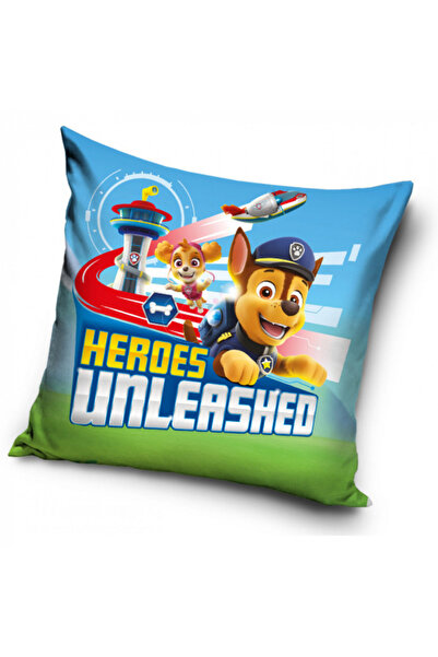 PAW PATROL Pillowcase 40 x 40 cm, 100% Polyester, Zipper Closure