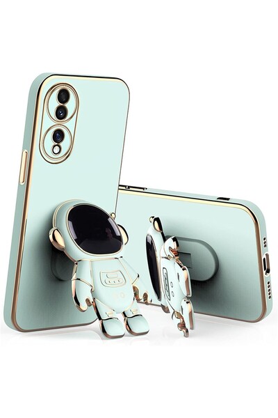 Flippy Προστατευτική θήκη Flippy 2 σε 1 για Huawei Mate 50 Pro, Astronaut με βάση, TPU, πράσινη