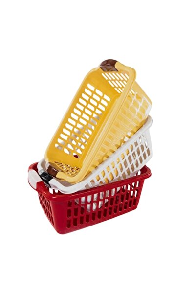 sterk Pack of 2 Large Plastic Laundry Baskets