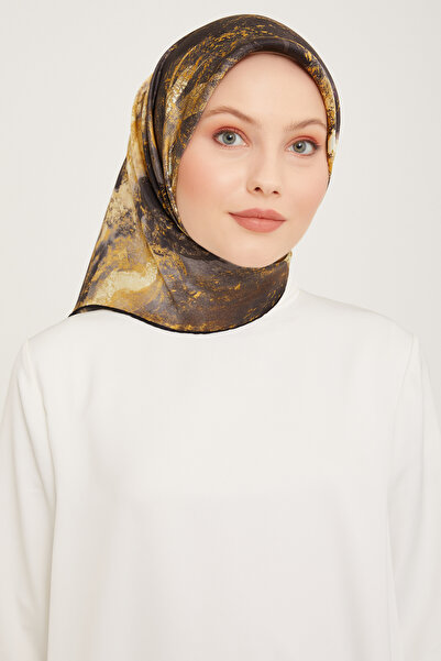 Armine Silk Scarf 9015D (Sura) (Nostalji̇)-08